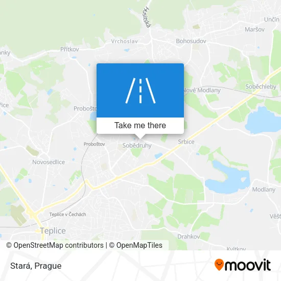 Карта Stará