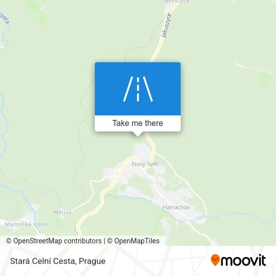 Stará Celní Cesta map