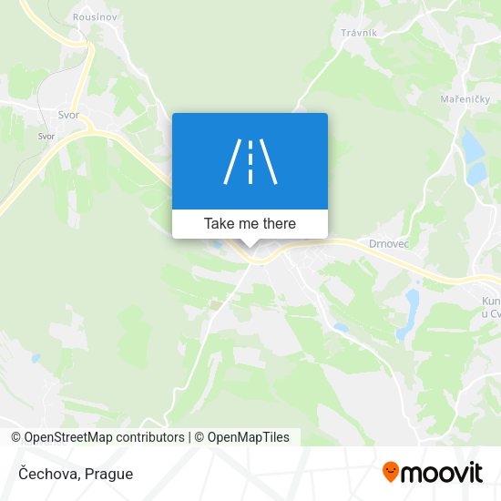 Карта Čechova