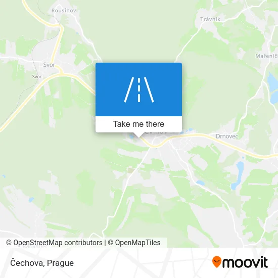 Карта Čechova