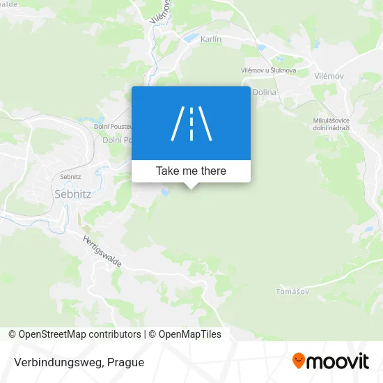 Карта Verbindungsweg