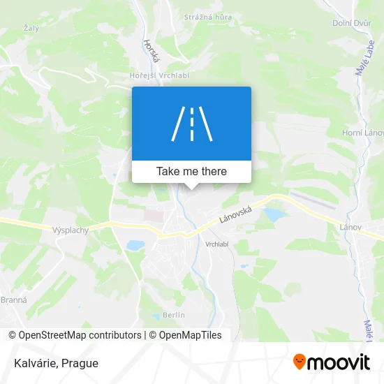 Карта Kalvárie