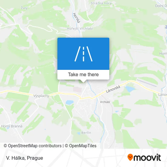 Карта V. Hálka