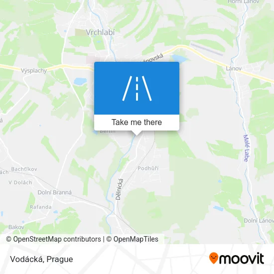Карта Vodácká