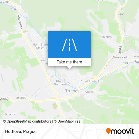 Карта Hüttlova