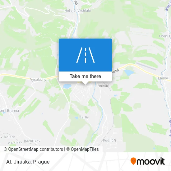 Карта Al. Jiráska