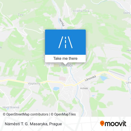 Náměstí T. G. Masaryka map