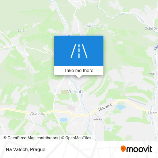 Карта Na Valech