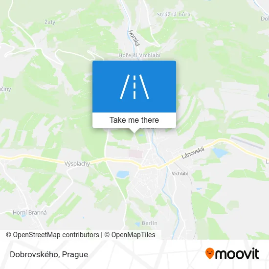 Карта Dobrovského