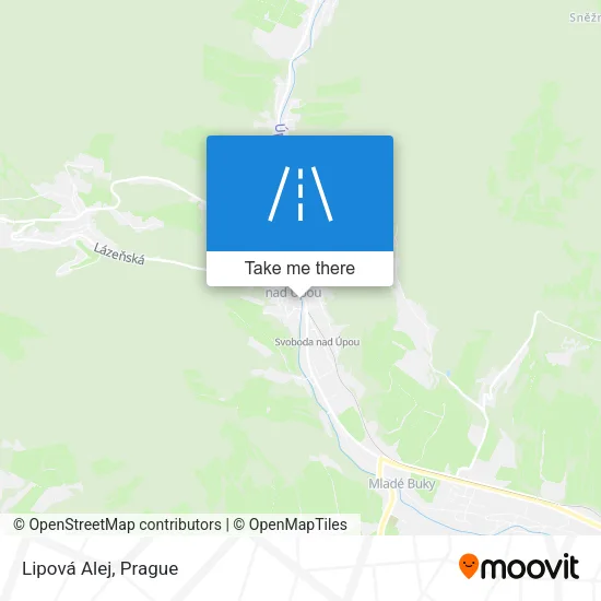 Карта Lipová Alej