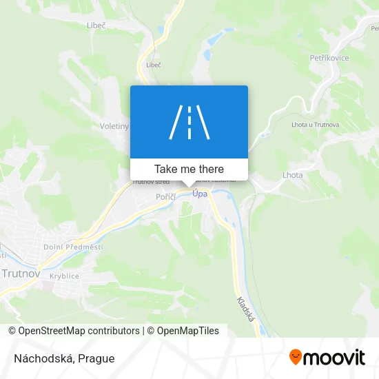 Карта Náchodská