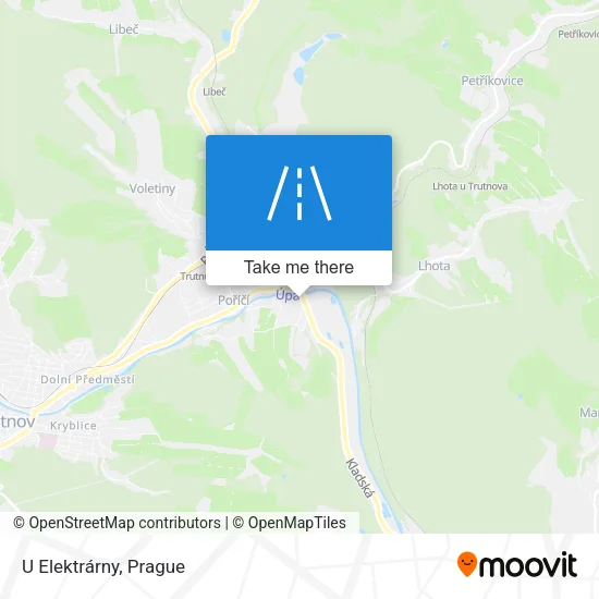 Карта U Elektrárny