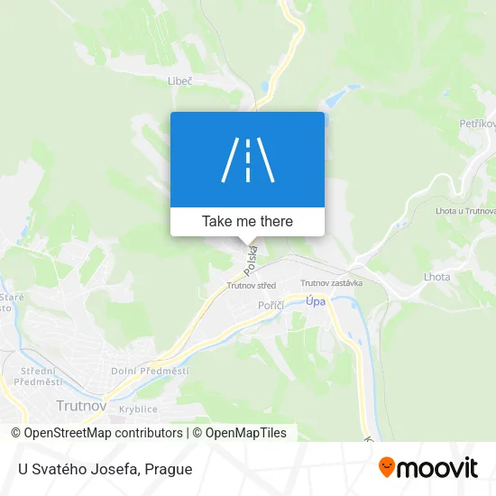 Карта U Svatého Josefa