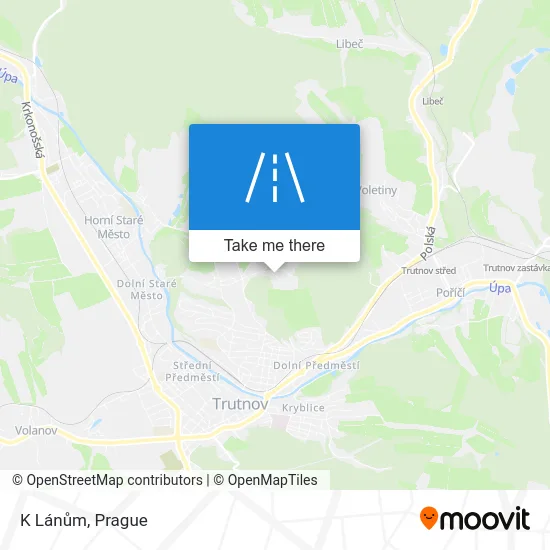 Карта K Lánům