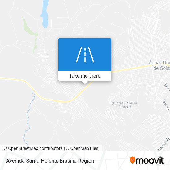 Avenida Santa Helena map