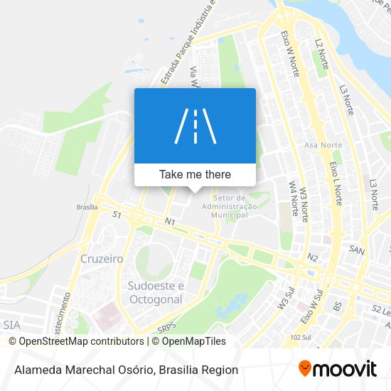 Alameda Marechal Osório map