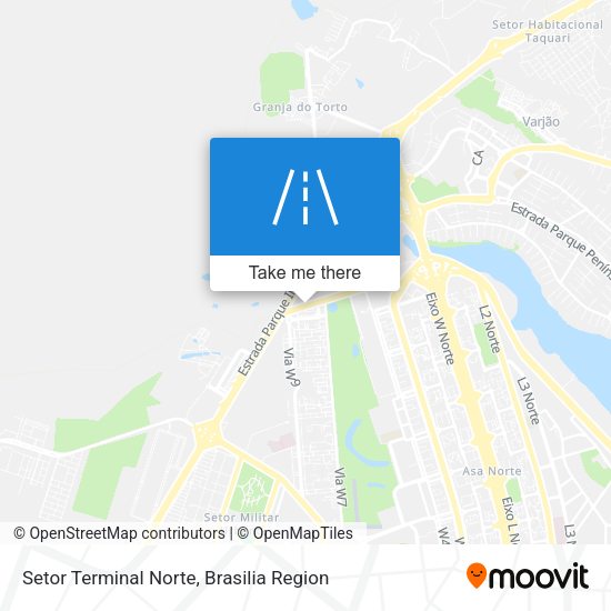 Setor Terminal Norte map