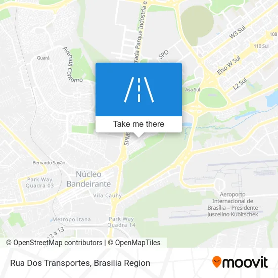 Rua Dos Transportes map