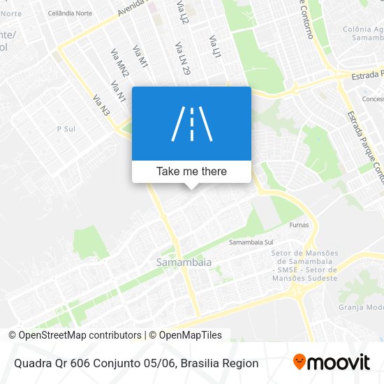 Quadra Qr 606 Conjunto 05/06 map