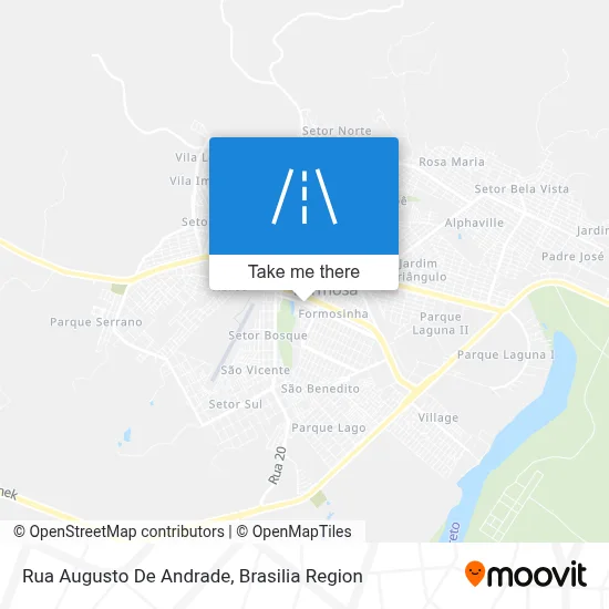 Rua Augusto De Andrade map
