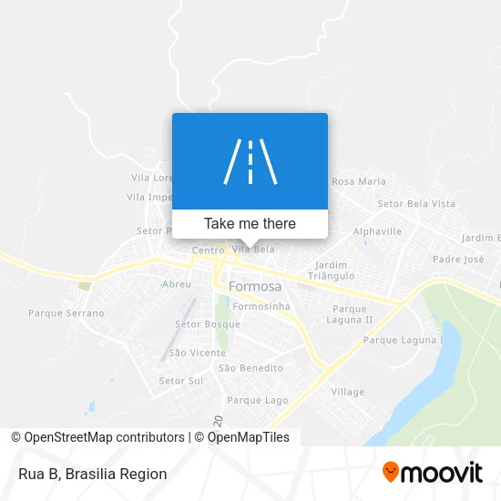 Rua B map