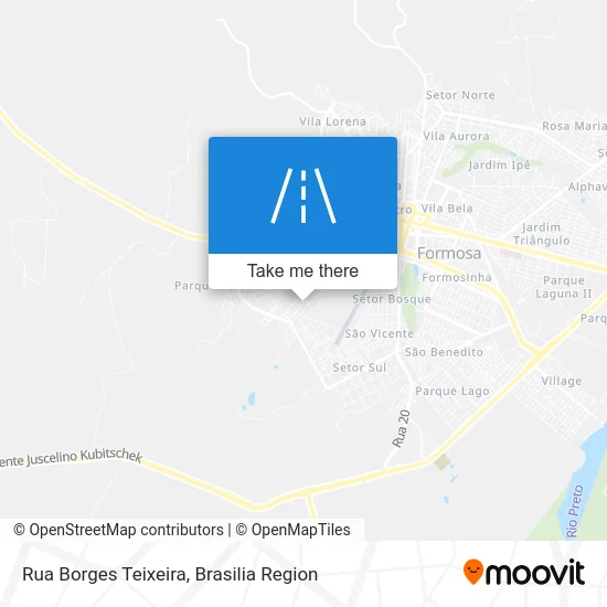 Rua Borges Teixeira map