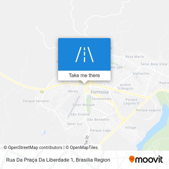 Rua Da Praça Da Liberdade 1 map