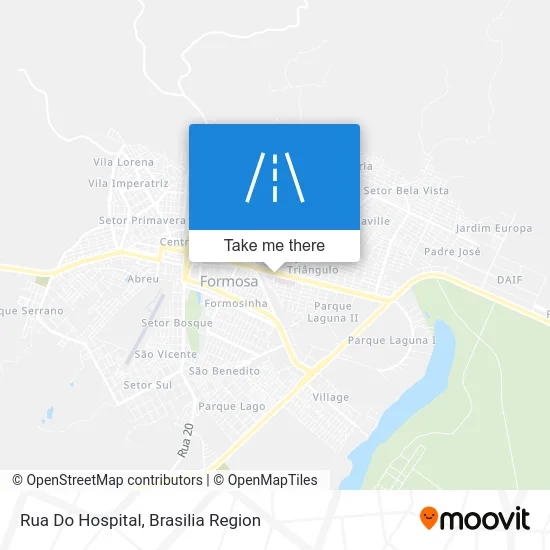 Rua Do Hospital map