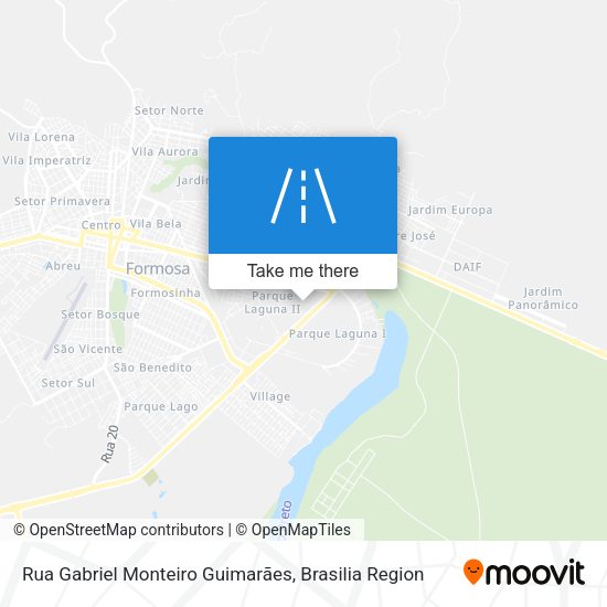 Rua Gabriel Monteiro Guimarães map