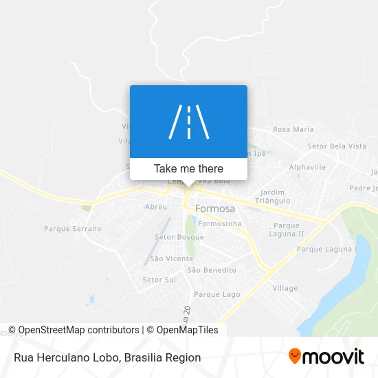 Rua Herculano Lobo map