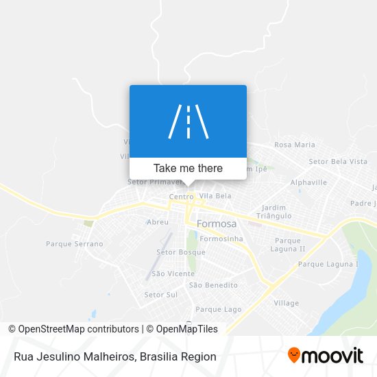 Rua Jesulino Malheiros map