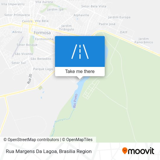 Rua Margens Da Lagoa map