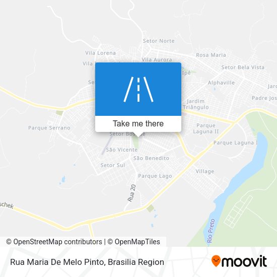 Rua Maria De Melo Pinto map