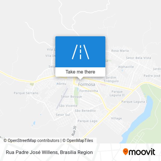 Rua Padre José Willens map