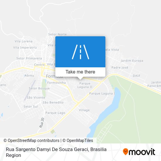 Rua Sargento Damyi De Souza Geraci map