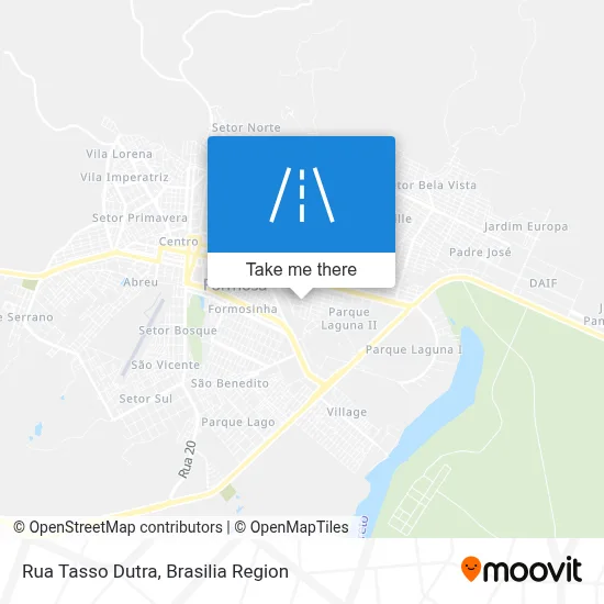 Rua Tasso Dutra map