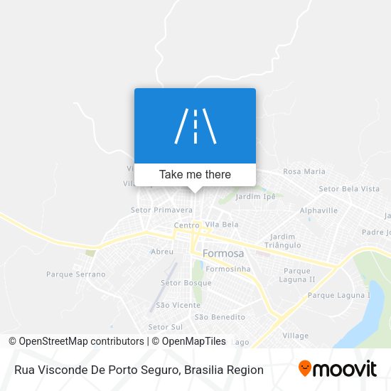 Rua Visconde De Porto Seguro map