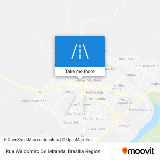Rua Waldomiro De Miranda map