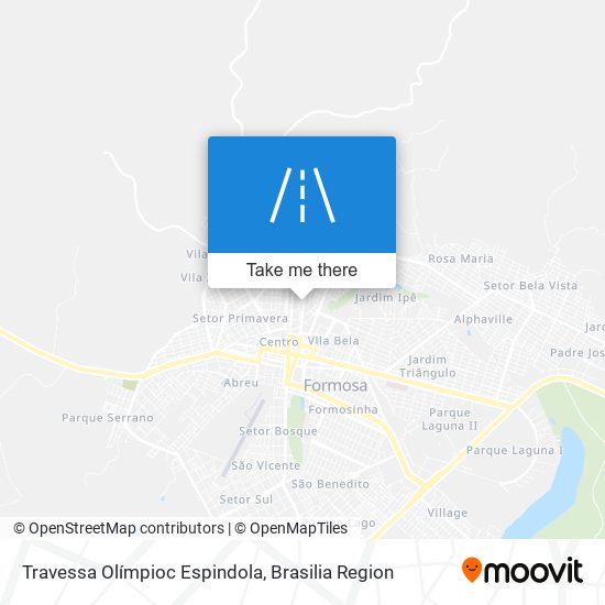 Travessa Olímpioc Espindola map