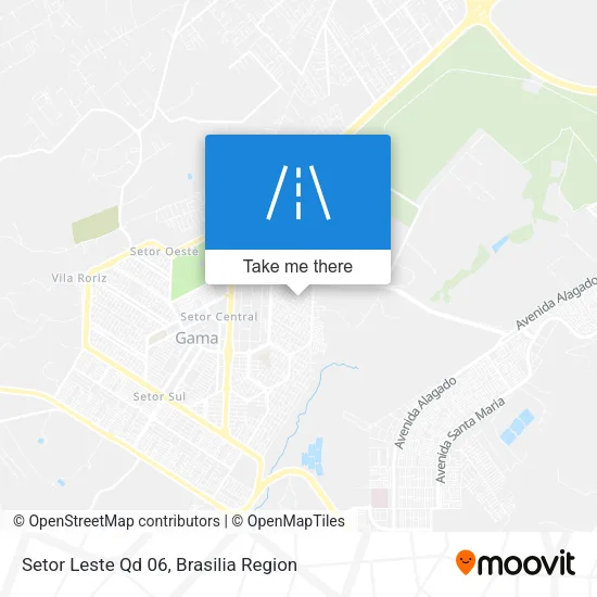 Setor Leste Qd 06 map