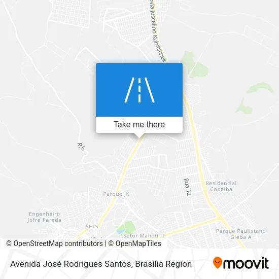 Avenida José Rodrigues Santos map