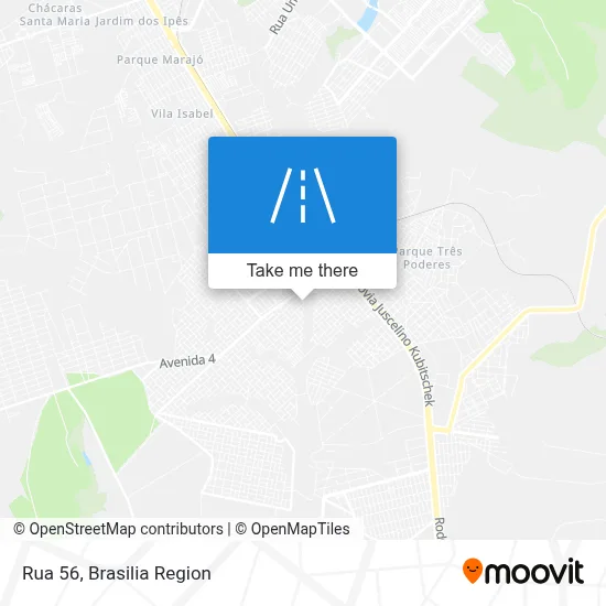 Rua 56 map