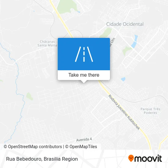 Rua Bebedouro map