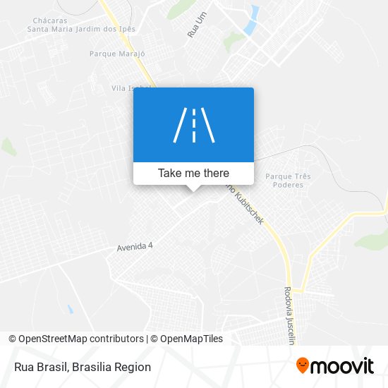 Rua Brasil map