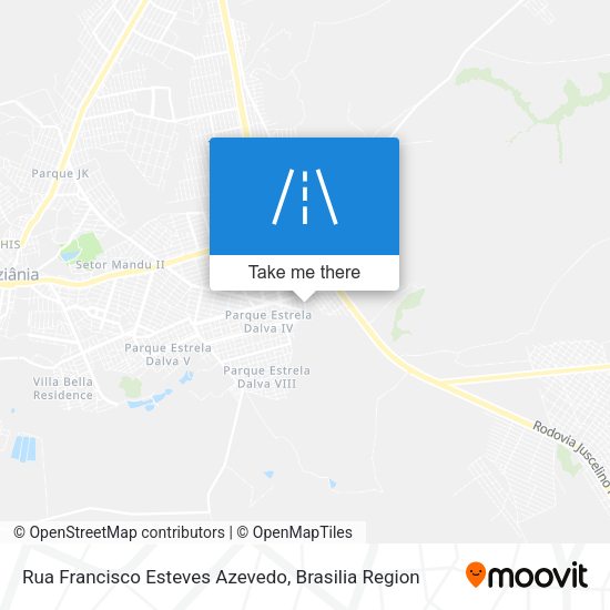 Rua Francisco Esteves Azevedo map