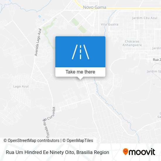 Rua Um Hindred Ee Ninety Oito map