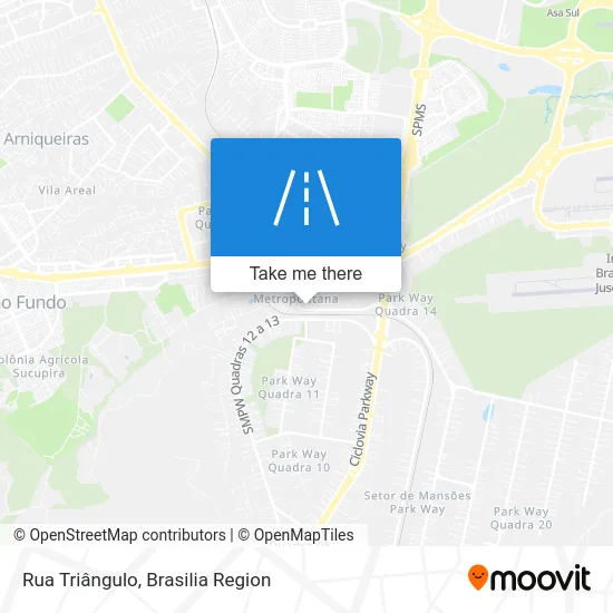Rua Triângulo map