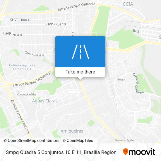 Smpq Quadra 5 Conjuntos 10 E 11 map