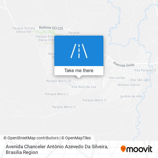 Avenida Chanceler Antônio Azevedo Da Silveira map