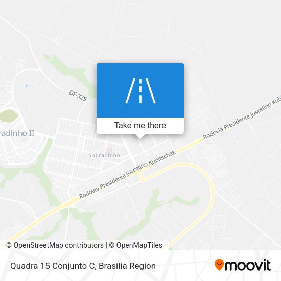 Quadra 15 Conjunto C map